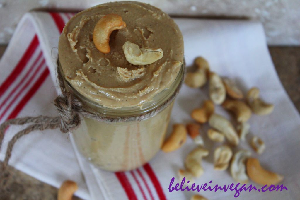 Creamy Versatile Vegan Cashew Butter